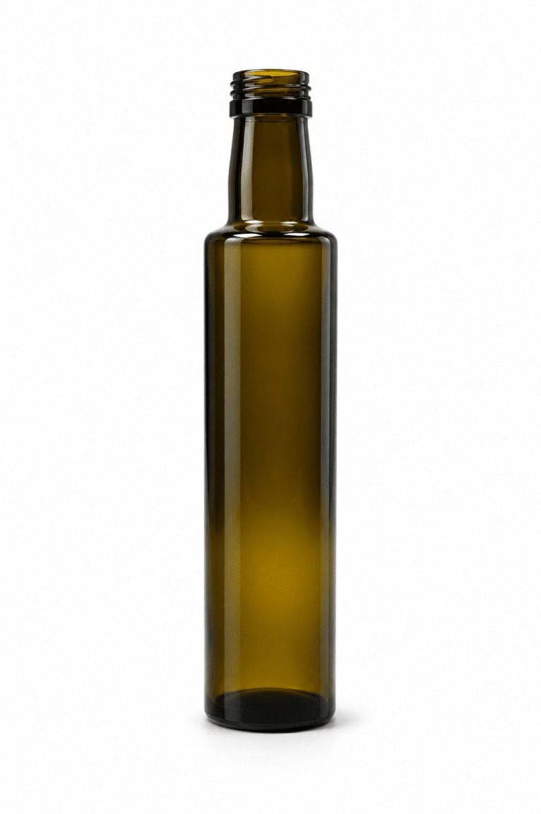 BOTELLA DE ACEITE DORICA 250 ml PILFER VERDE - PACK 48 UD.