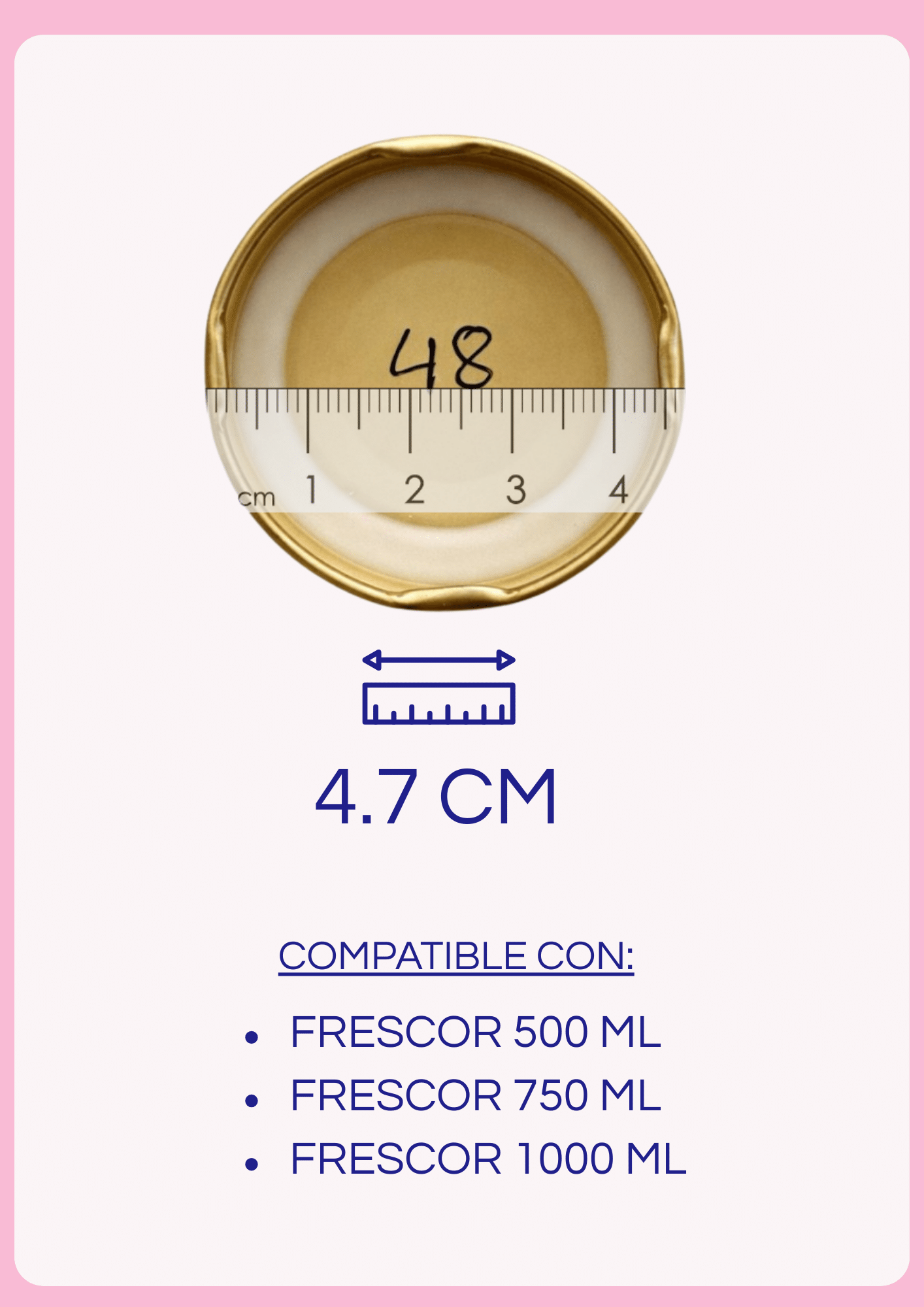 TAPA 48 RTS NEGRA ESTERILIZABLE BPAni - PACK 60 UD. Comprar online frascos tarros de vidrio TAPA 48 RTS NEGRA ESTERILIZABLE BPAni - PACK 60 UD. - Imagen 2