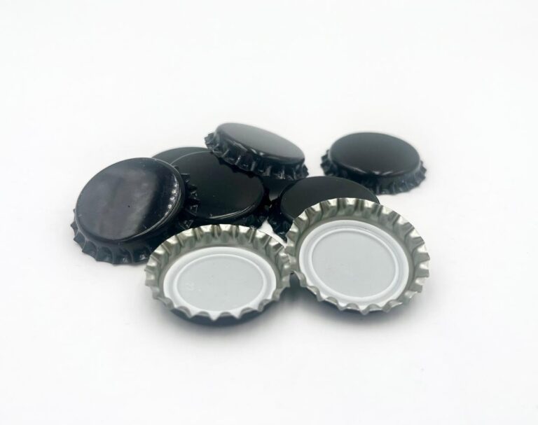 TAPON CORONA CHAPA Ø26 NEGRO - PACK 40 UD.