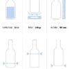BOTELLA BARRICA 500 ml GUALA BLANCA - Pack de 16 uds. - Imagen 3