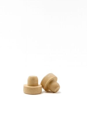 TAPON CORCHO SINTETICO BEIGE 18mm - PACK 30 UD.