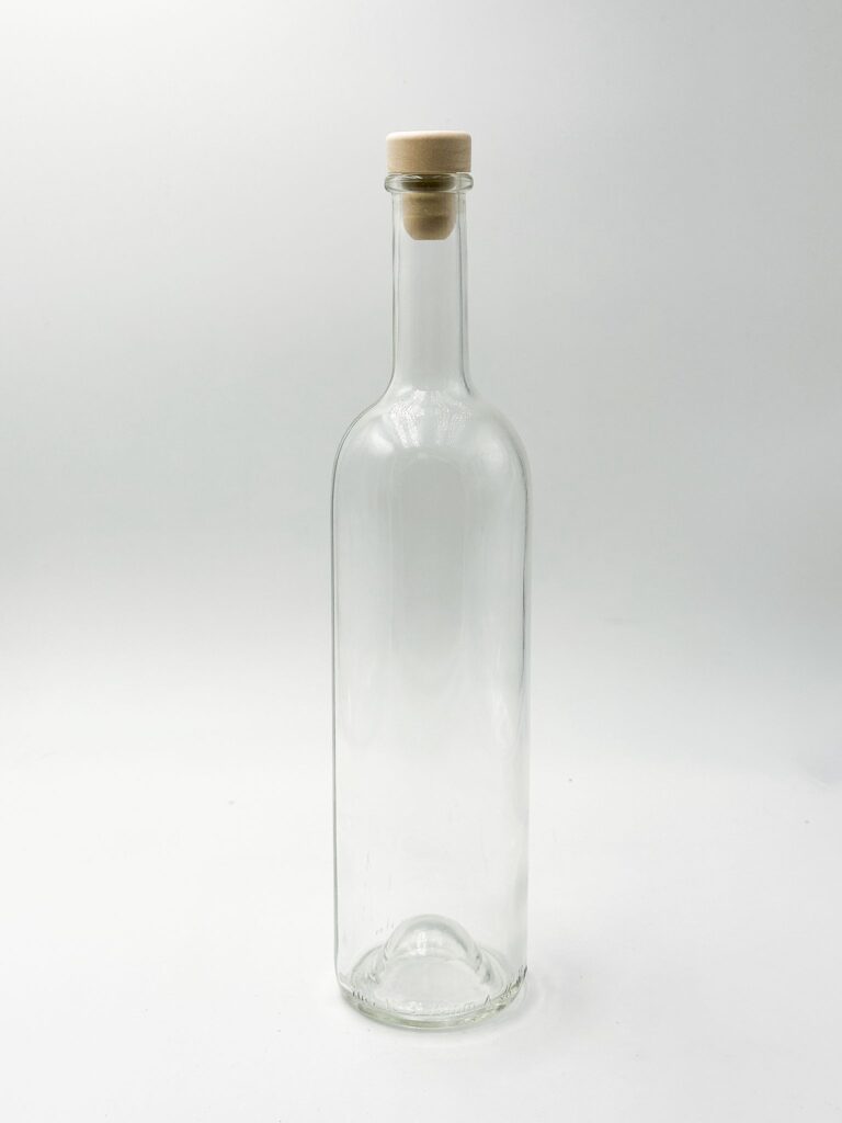 BOTELLA LUCA 700 ml CORCHO BLANCA - PACK 20 UD.