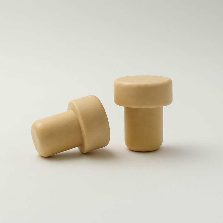 TAPON CORCHO SINTETICO BEIGE 15,5 x 22,10 - Pack 45 ud.