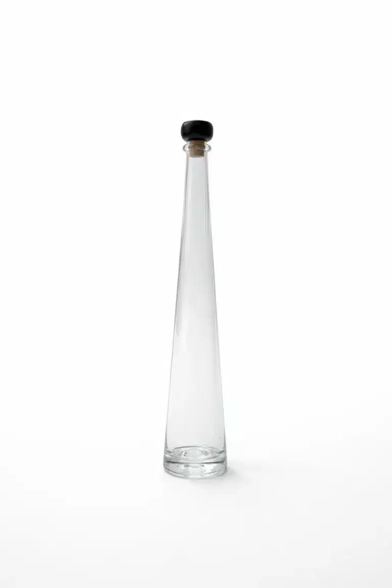 BOTELLA DAMA RONDO 100 ML CORCHO BLANCA - PACK 24 UD.