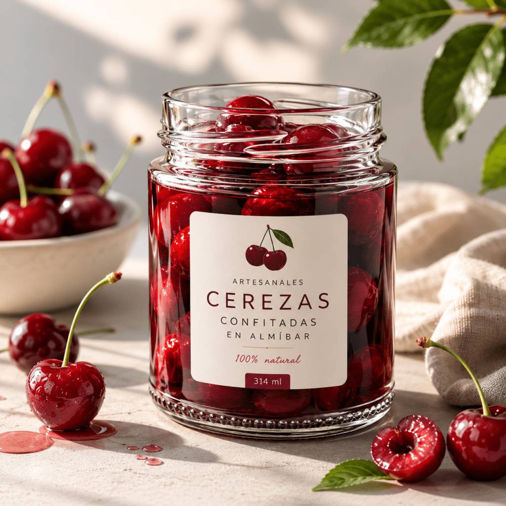 Tarros de vidrio para cereza: mermelada, conserva y licor con el envase que lo cambia todo Tienda online frascos tarros de cristal