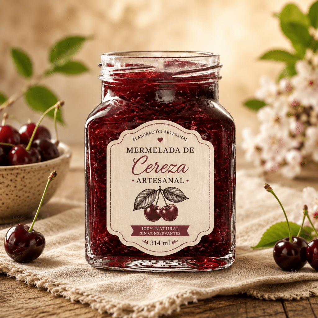 Tarros de vidrio para cereza: mermelada, conserva y licor con el envase que lo cambia todo Tienda online frascos tarros de cristal