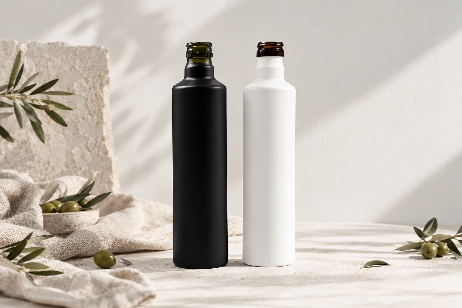 Cómo elegir la botella perfecta para tu aceite de oliva