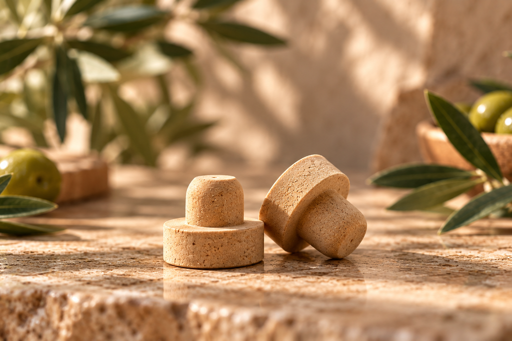 Cómo elegir la botella perfecta para tu aceite de oliva Comprar online frascos tarros de vidrio Tapones de corcho para botellas de aceite de oliva